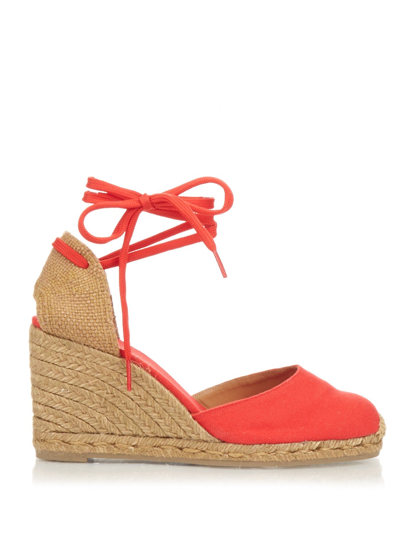 castaner red espadrilles