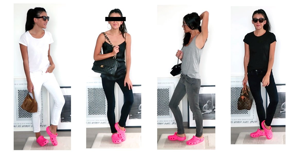 how to wear crocs