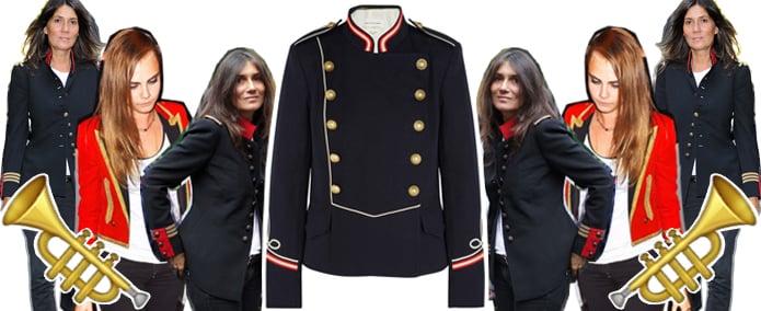 The Boys In The Band: Étoile Isabel Marant Military Jacket
