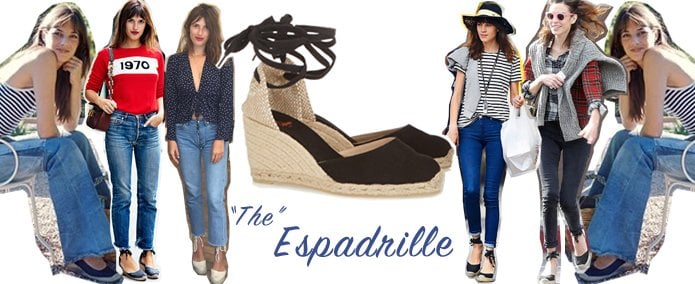 espadrille wedges with jeans