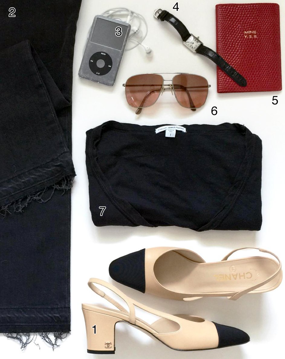 How to Wear Chanel Slingbacks: Day 1/7 À La Emmanuelle Alt
