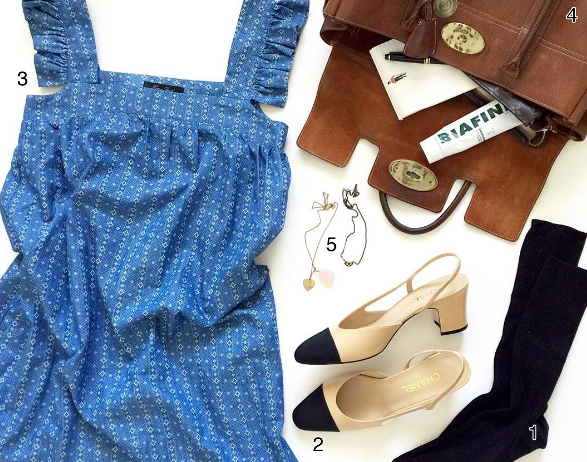 How to Wear Chanel Slingbacks: Day 3/7 Jane Birkin Copycat
