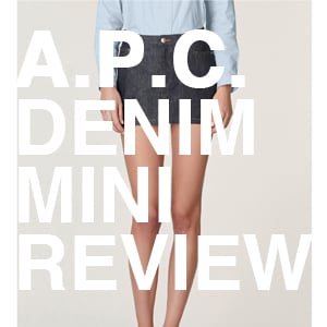 APC Denim Mini Skirt Review: It’s Short and Sweet