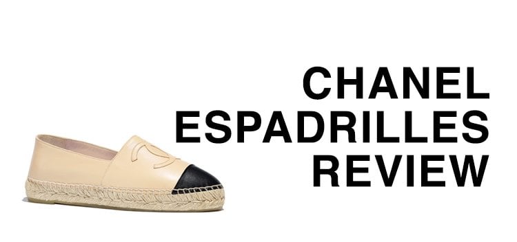 Chanel espadrilles review