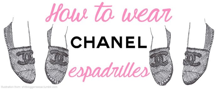 How to wear Chanel espadrilles