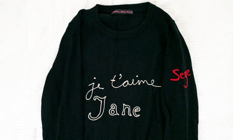 Bella Freud Je t'Aime Jane Jumper