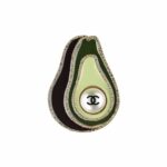 Chanel avocado pin Cuba