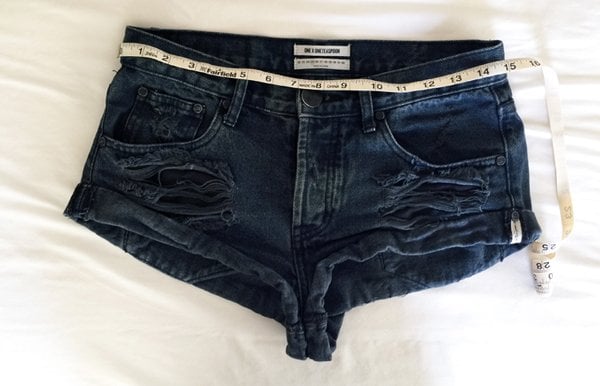 one teaspoon shorts sizing