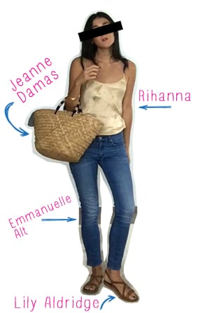 Celebrity inspired summer style outfit idea
