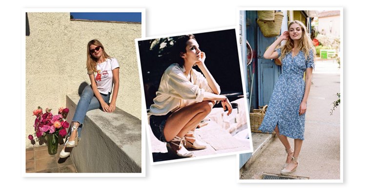 Wedge espadrilles outfit inspiration