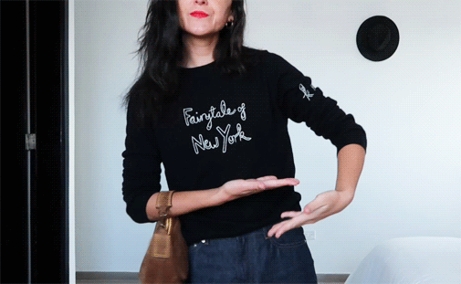 Bella Freud Fairytale of New York Jumper Outfit