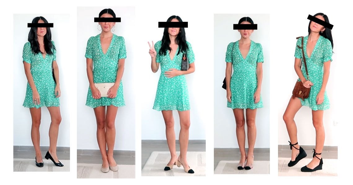 Different ways to wear a sundress at night