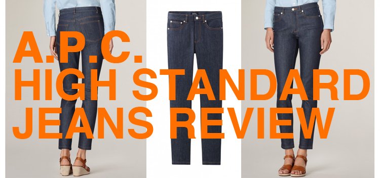 APC jeans review