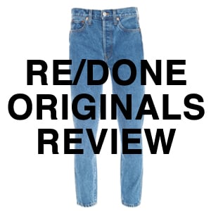 redone jeans sizing