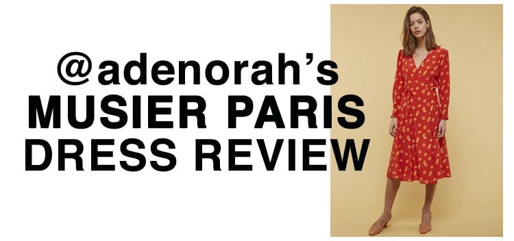 Musier Paris Sizing Review: I tried @adenorah’s Luce dress