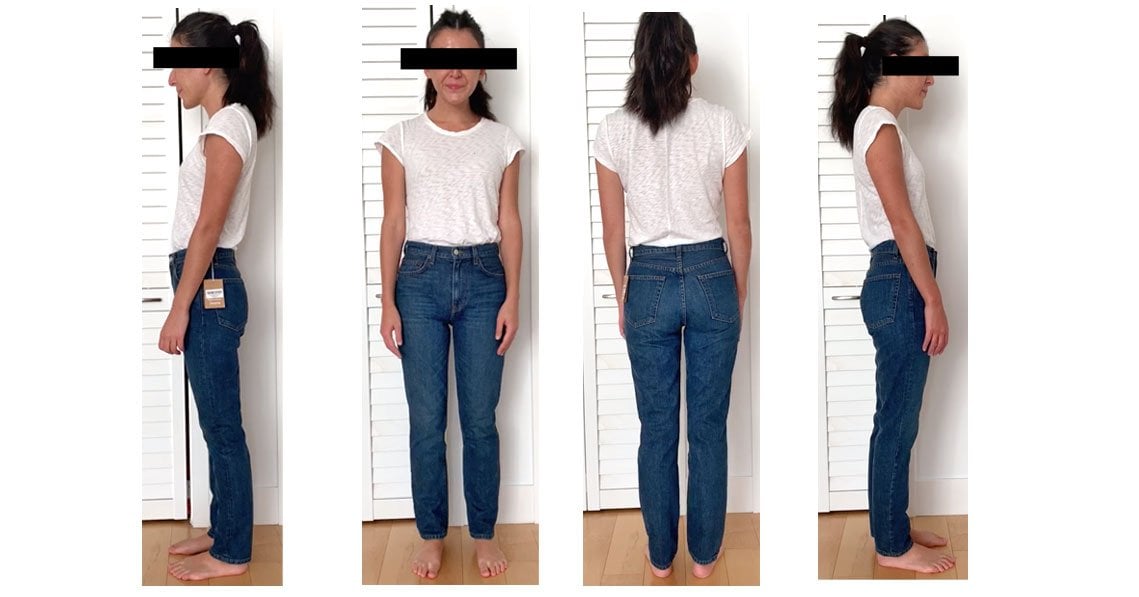 Reformation Cigarette Jean Sizing