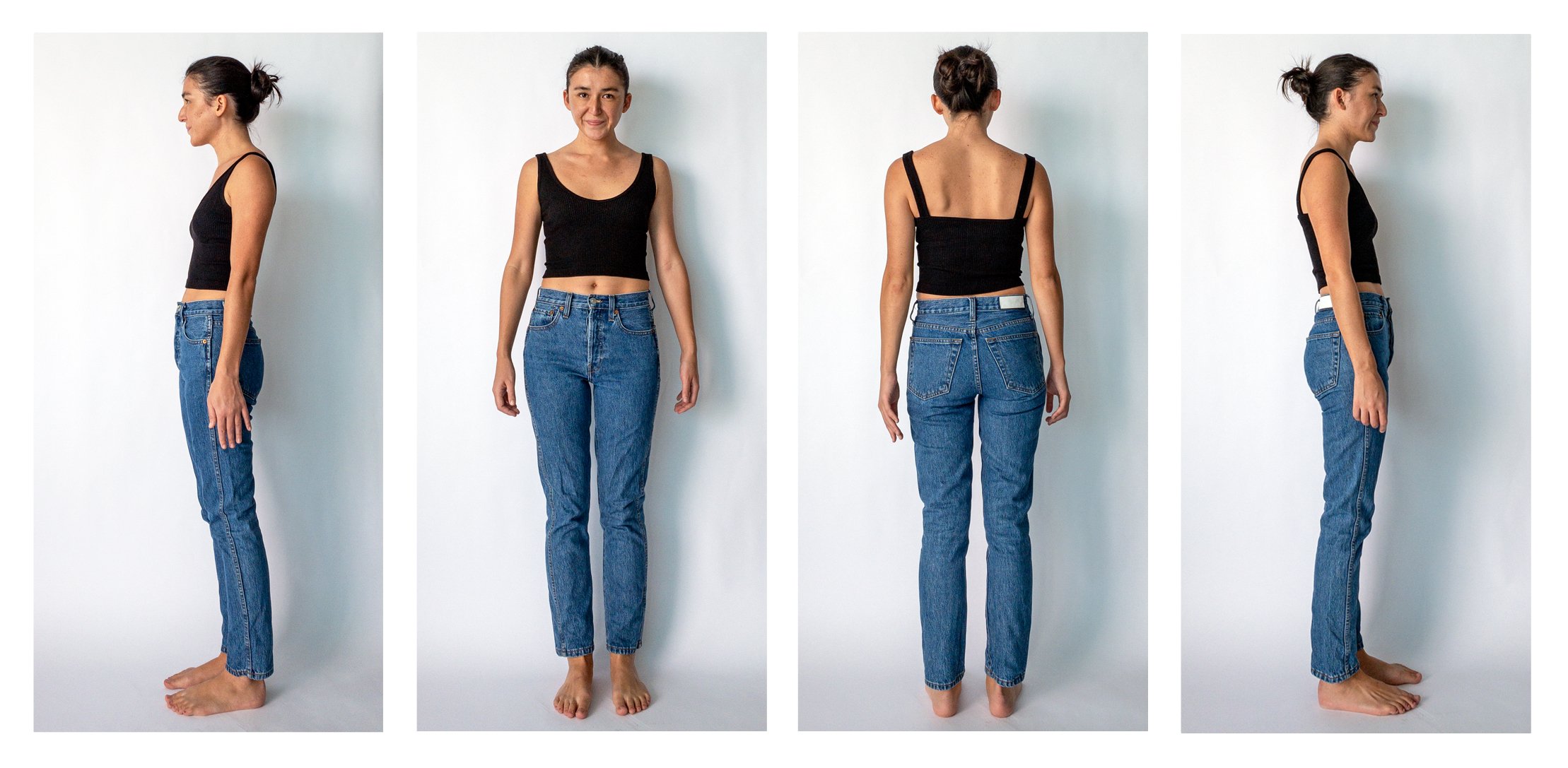 Re/Done Jeans Sizing