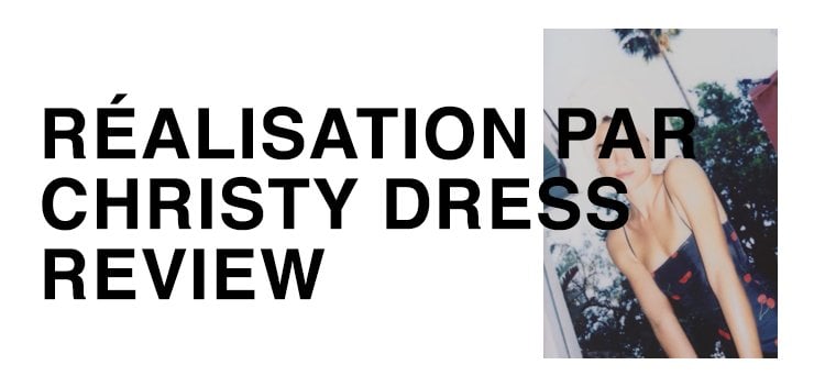 Réalisation Par Christy dress Review