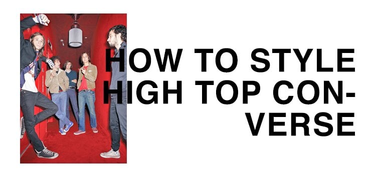 How to wear high top Converse summer