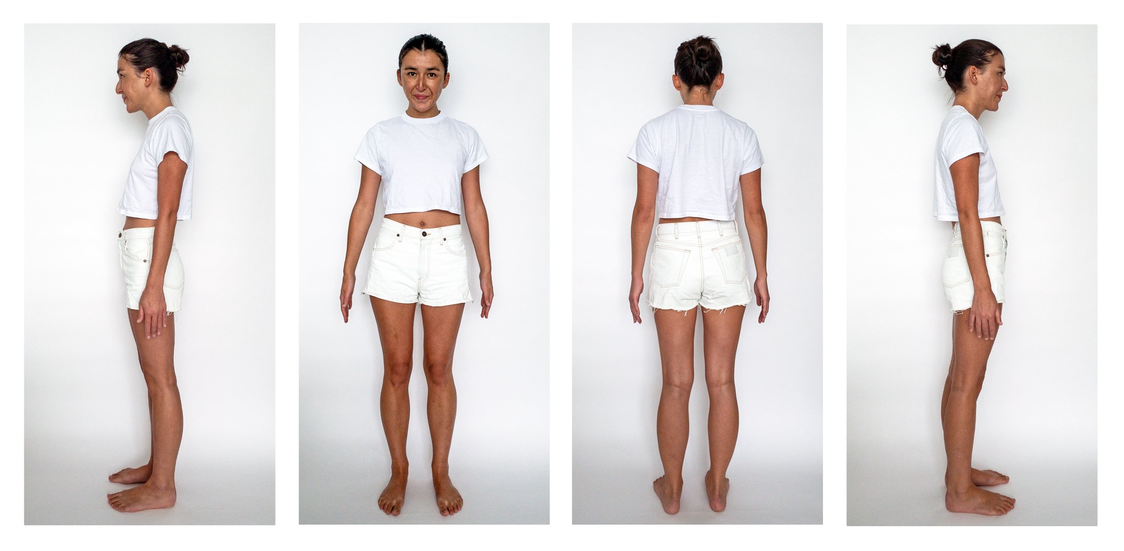 redone jean shorts