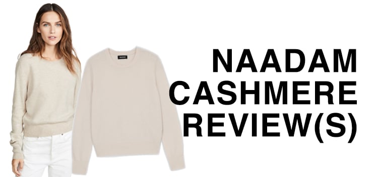 I wore it for 6 days straight: A Naadam Cashmere Sweater Review
