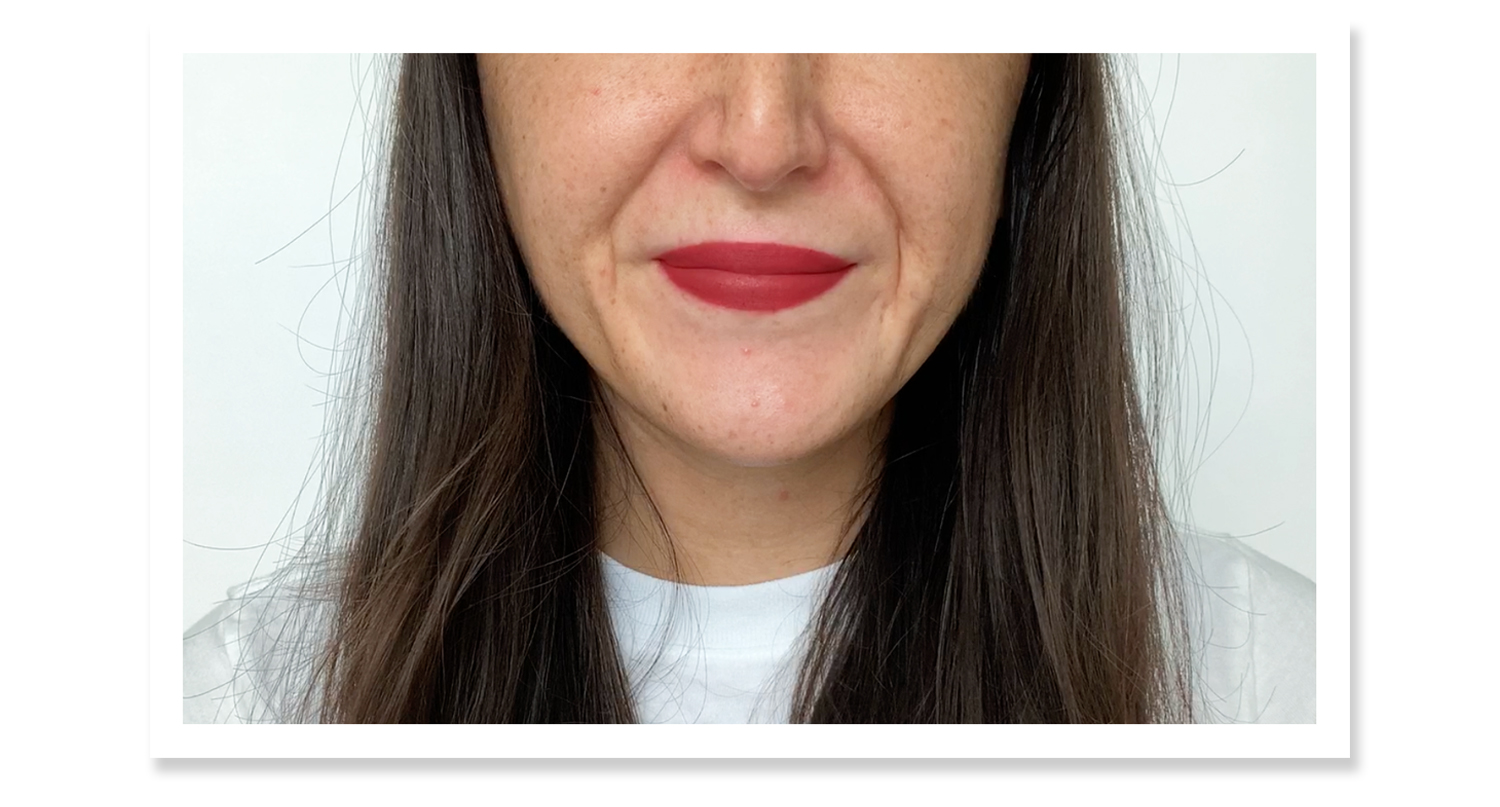 Red lipstick suggestions that will look like this on a medium leaning warm  olive person. (This is the Lisa Eldridge Velvet Jazz which I don't have  access to) : r/OliveMUA