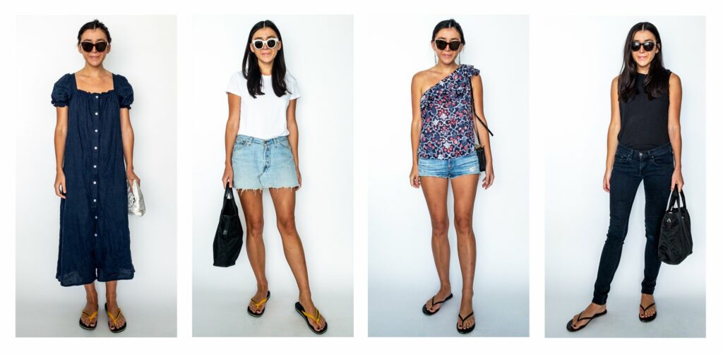 How to Wear Flip Flops Fashionably and Not Have Your Outfit Flop