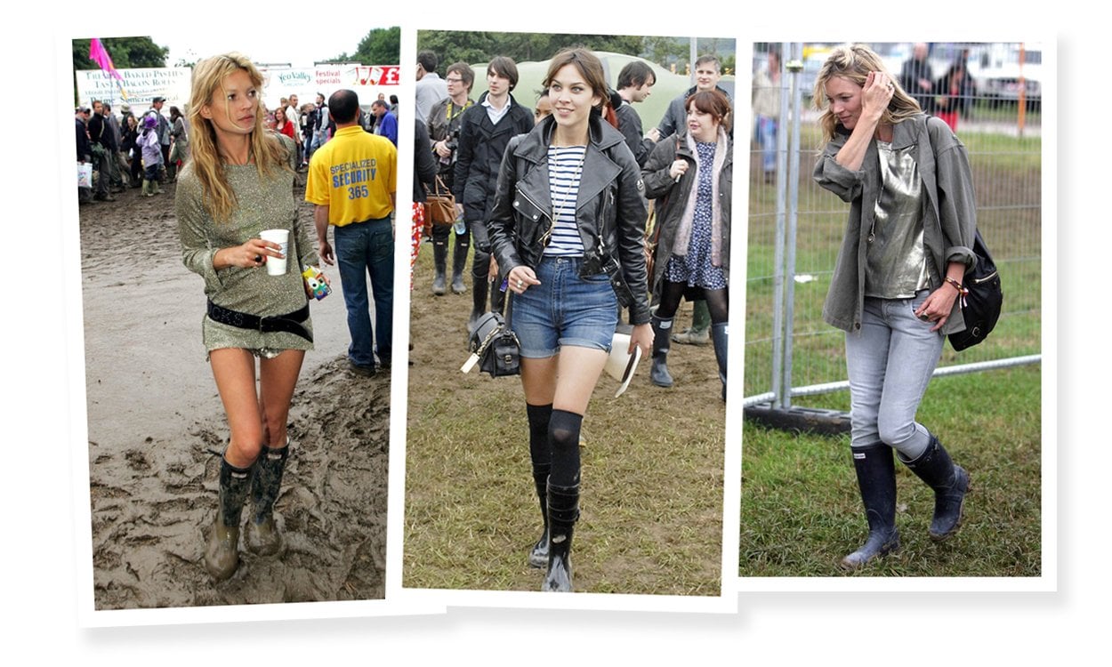 Rain boots outfit inspiration