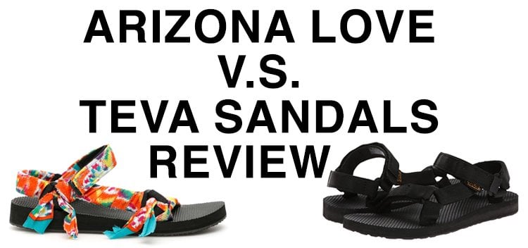 I bought both | Arizona Love Trekky vs. Teva Sandals review