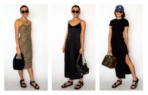 tevas with dresses