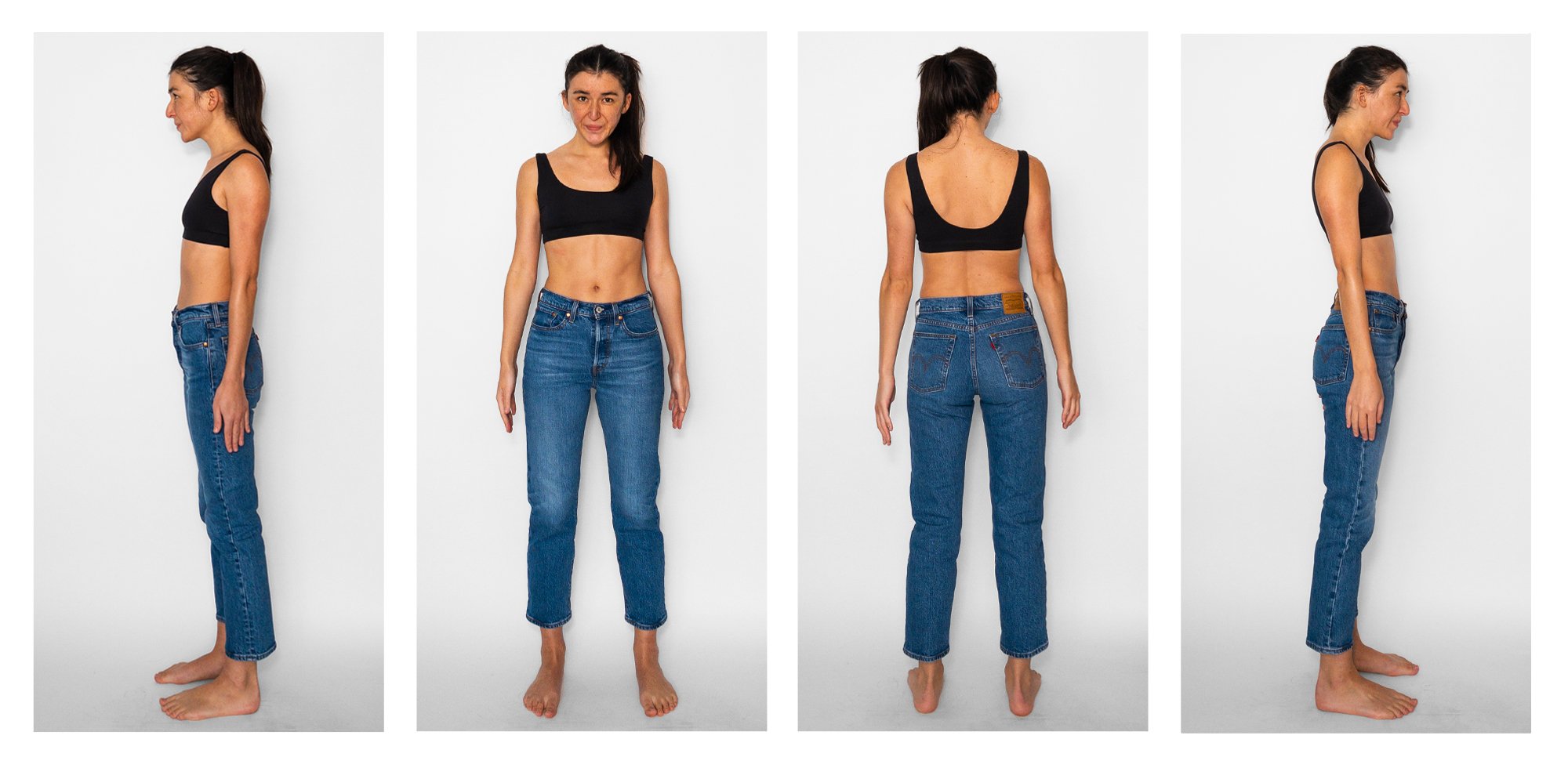 Levi's Wedgie Straight jeans sizing