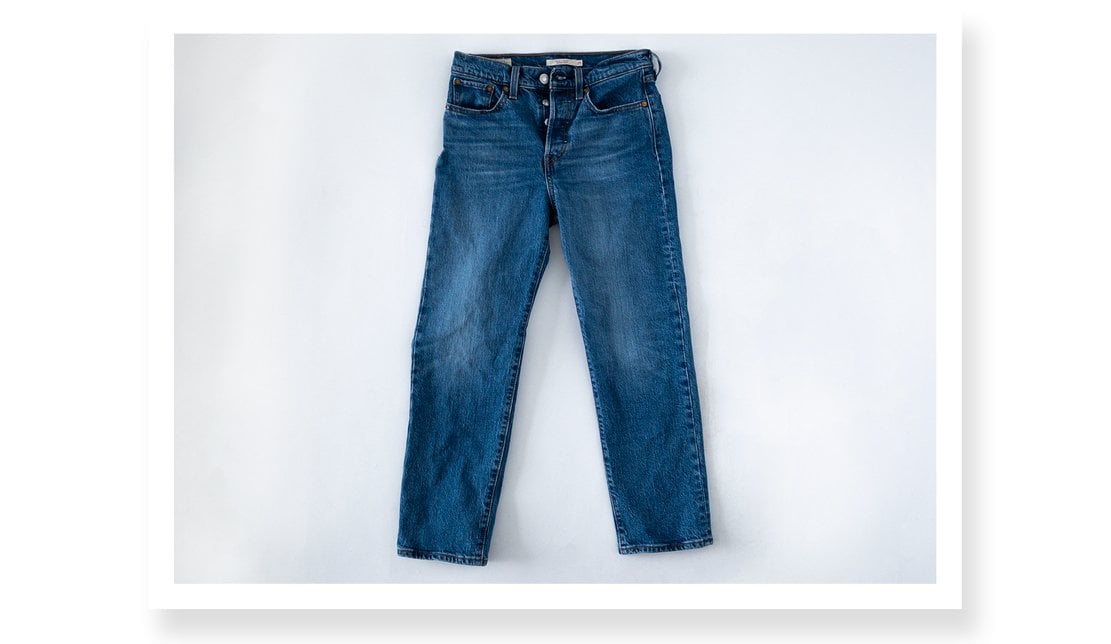 Levi's wedgie straight jeans