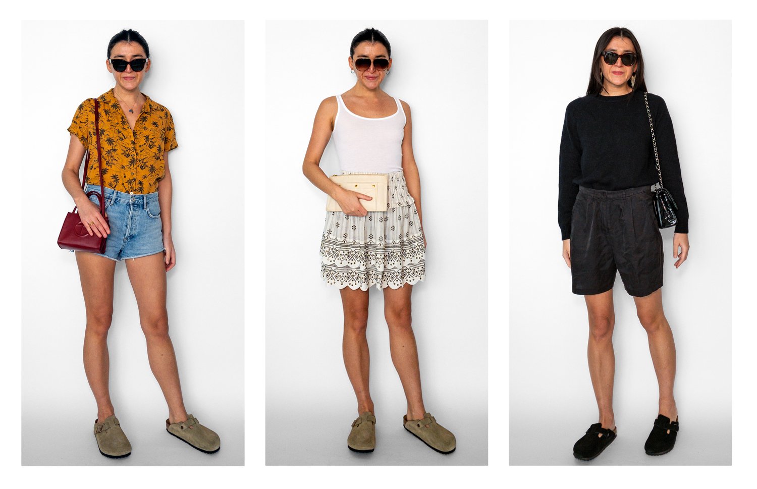 Birkenstock Boston Outfits with Shorts