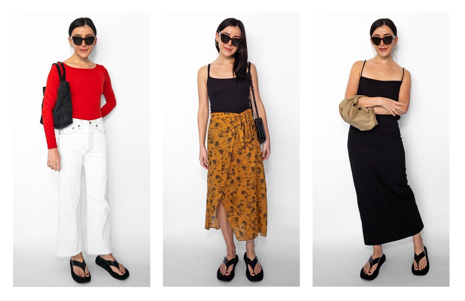 The Row Ginza Sandals Outfits