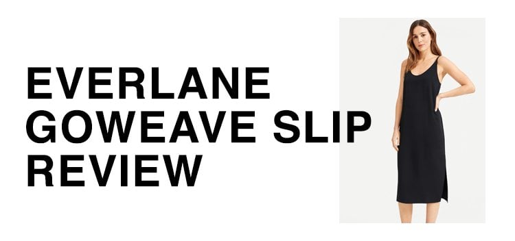 Everlane Japanese GoWeave Slip Dress review