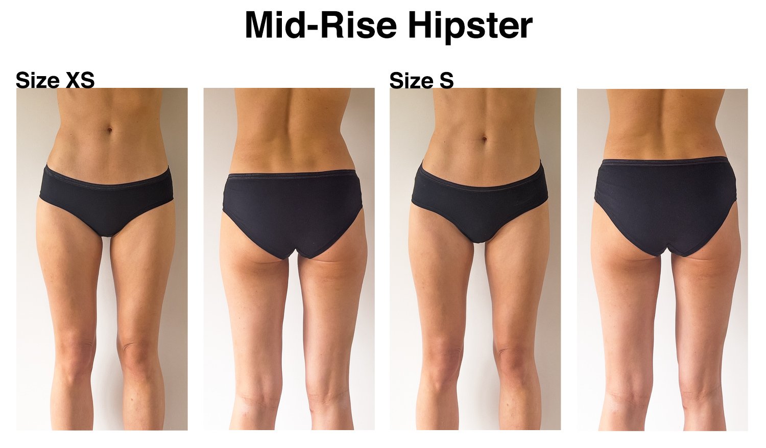 Knickey mid-rise hipster sizing
