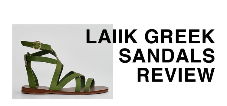 Laiik Greek sandals review