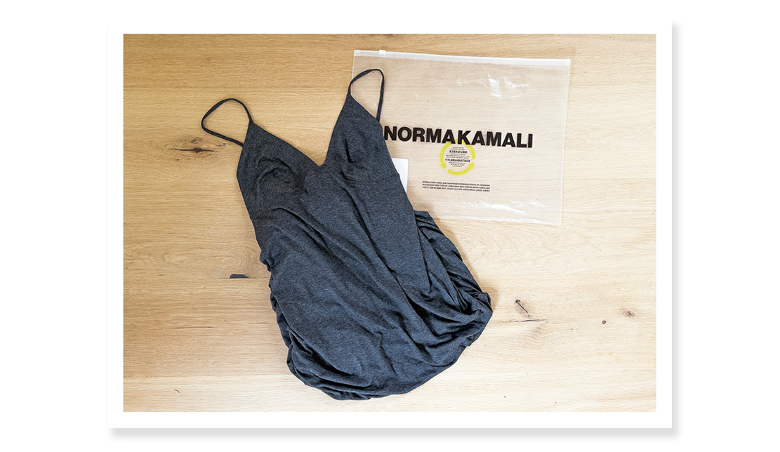 norma kamali slip dress