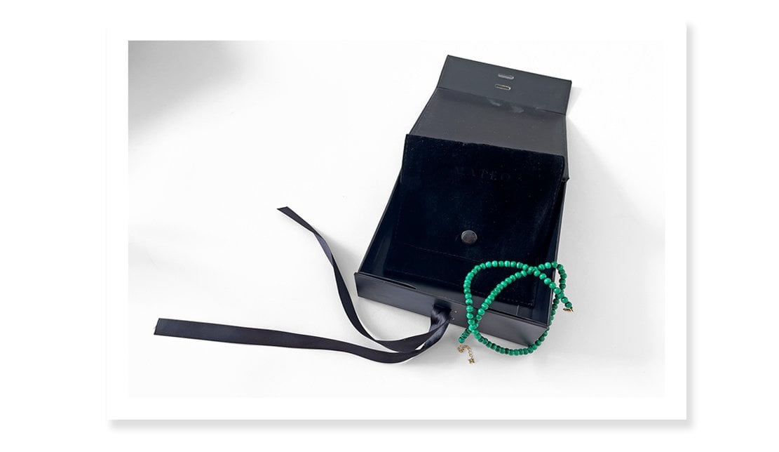 mateo malachite choker