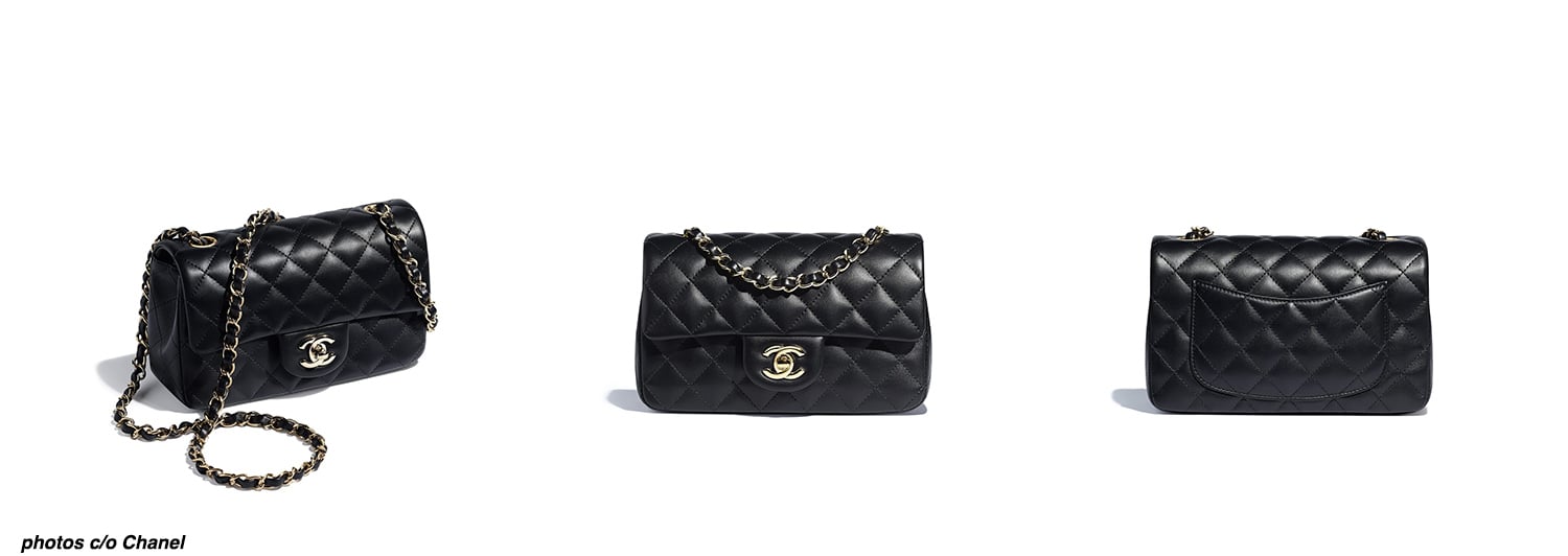 Chanel rectangle mini flap bag