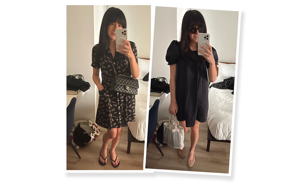 What I wore this week: Lots of meals out