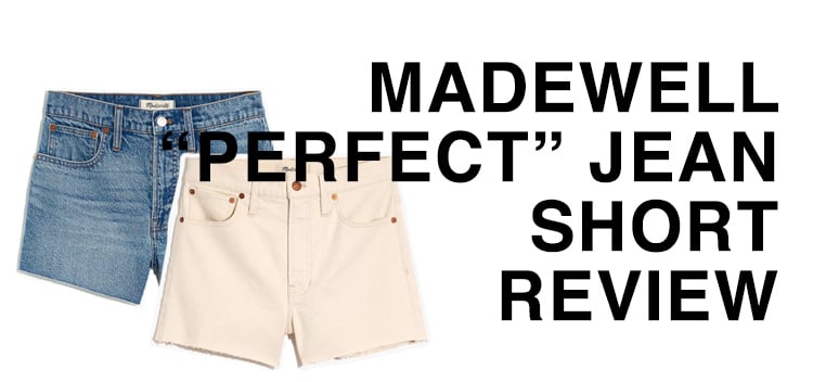 Madewell jean shorts review