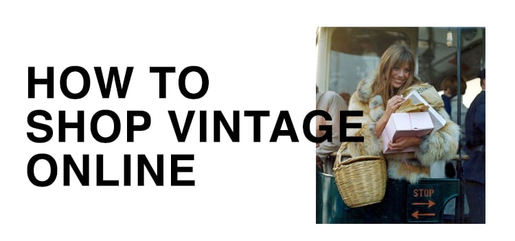 how to shop vintage online