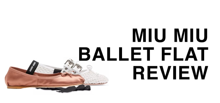 Miu Miu Ballet Flats Sizing Review: tbh, not worth it