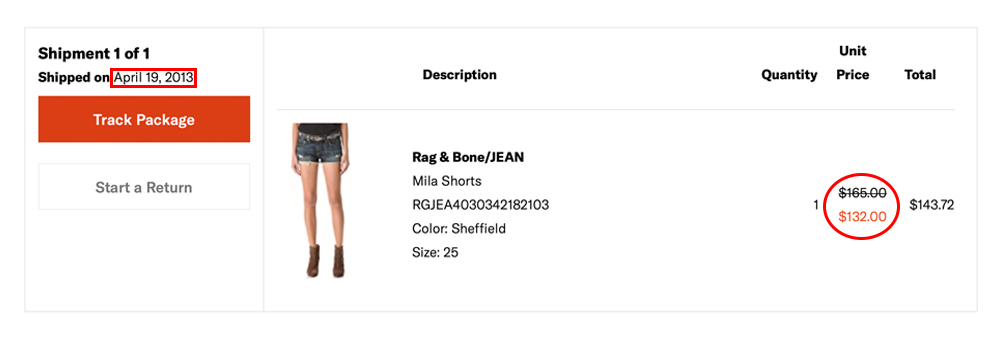 Rag and Bone Denim Shorts Price