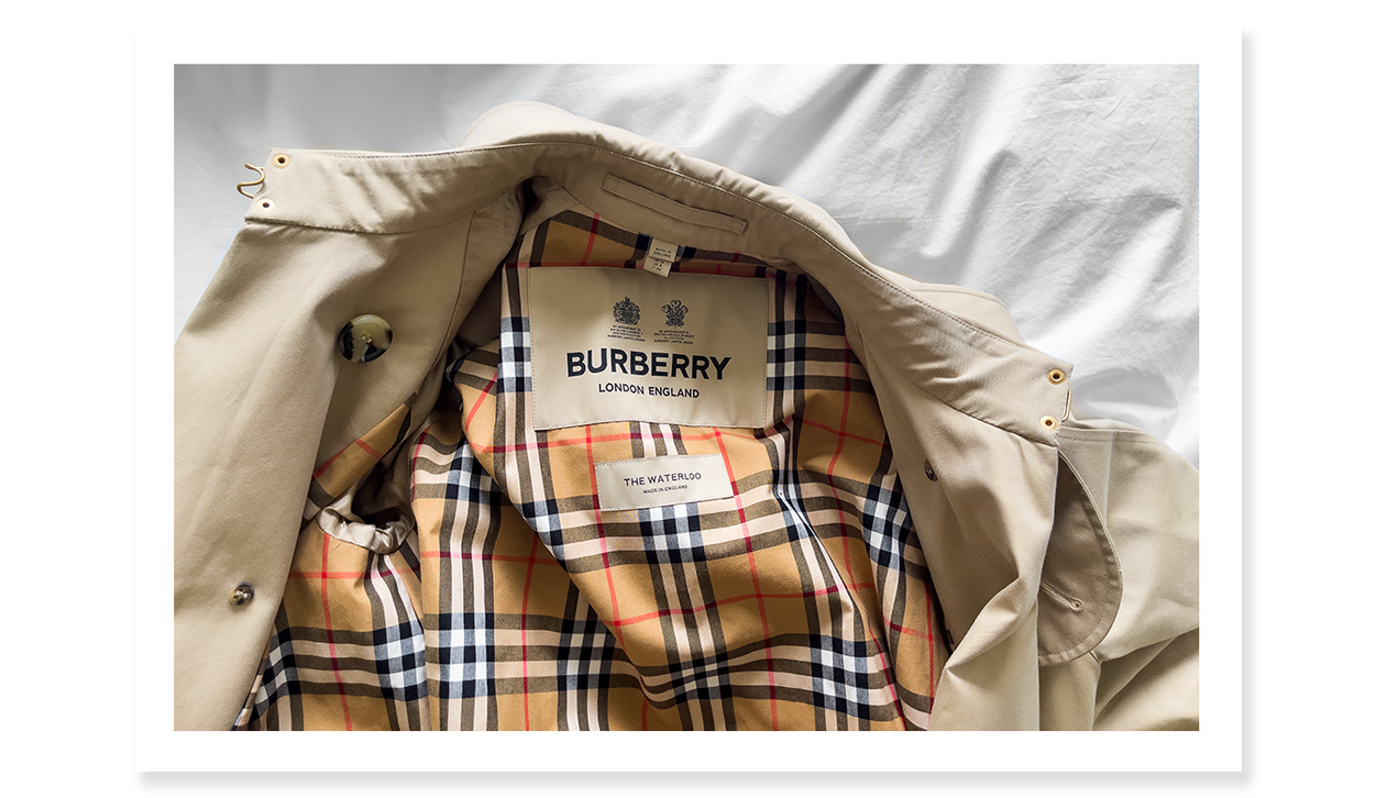 New Burberry tag