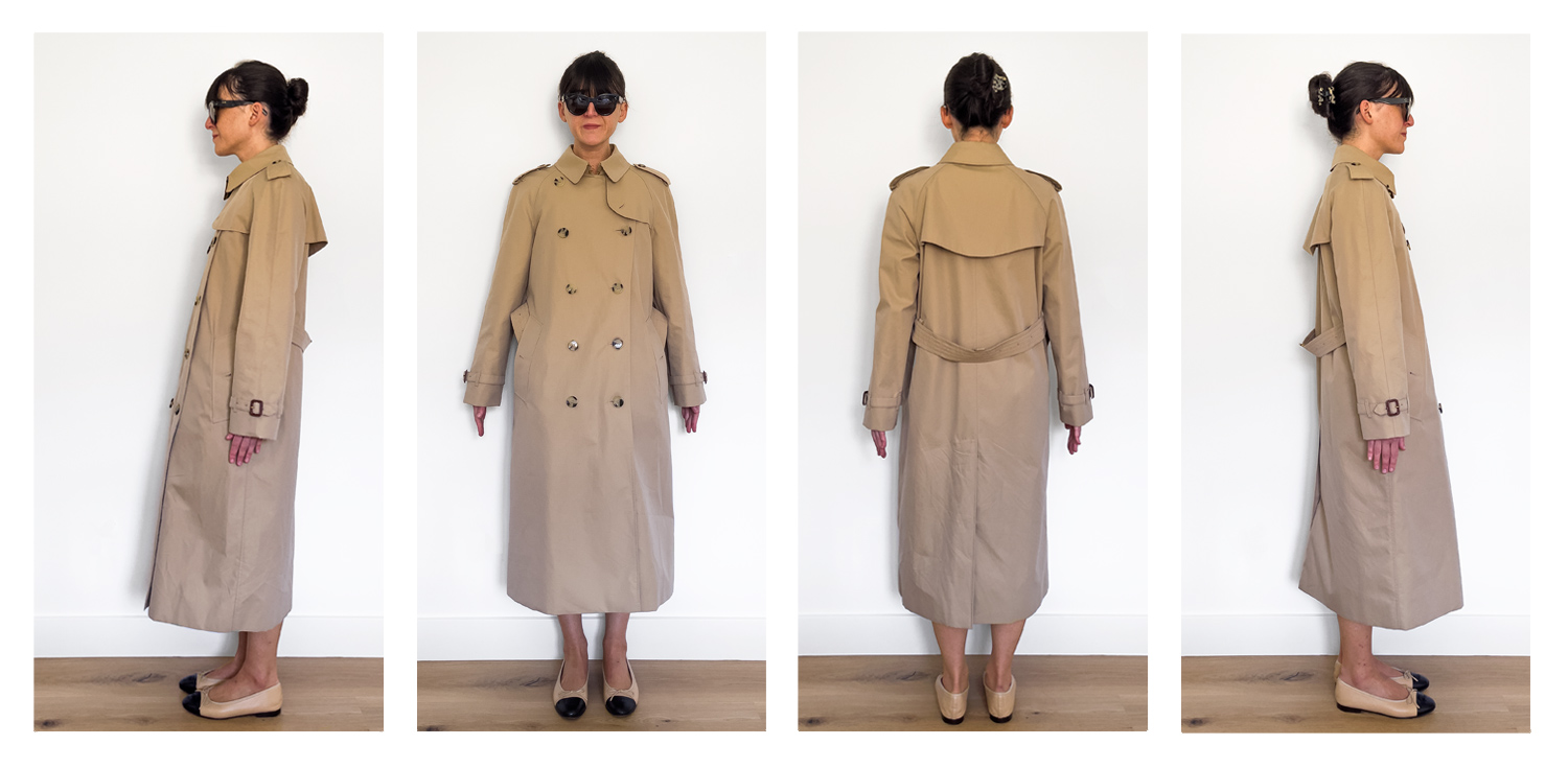 Burberry waterloo trench coat sizing